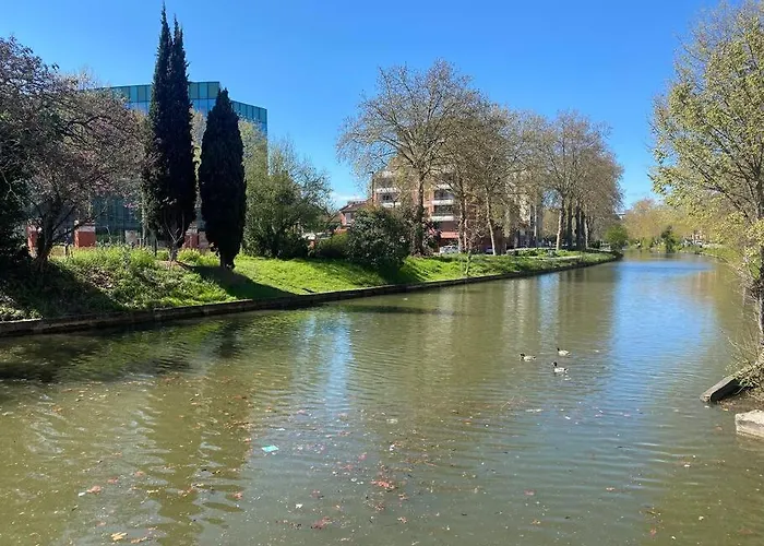 Le Petit Minimes Au Bord Du Canal Du Midi